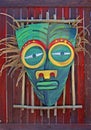 African mask. Royalty Free Stock Photo