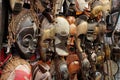 African Masks Royalty Free Stock Photo