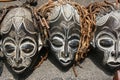 African Masks Royalty Free Stock Photo