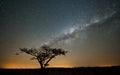 African Milky way Stars South Africa Royalty Free Stock Photo
