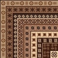 African motifs background