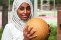 An African Muslim woman Royalty Free Stock Photo