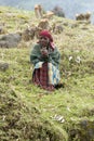 African old woman - Rwanda Royalty Free Stock Photo