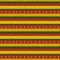 African ornament of horizontal stripes