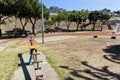 African playground in Bo-Kaap, Cape Town Royalty Free Stock Photo