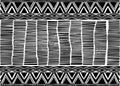 African Print fabric, Ethnic handmade ornament for your design, Ethnic and tribal motifs geometric elements. Vector afro texture