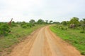 African road Royalty Free Stock Photo