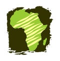 African roots Royalty Free Stock Photo