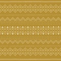 African seamless pattern with geometric figures Royalty Free Stock Photo