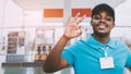 The African service staff at the gas station are always ready to serve you with a smile and friendliness