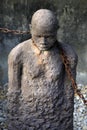 African Slave trade statue