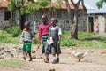 African children on the street