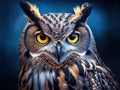 African spotted eagle owl