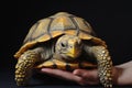 African spurred tortoise (Geochelone sulcata)