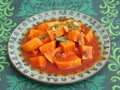 African stew of sweet potatoes