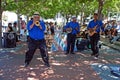 African street jazz band, Capetown, South Africa.