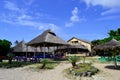 African style beach in Dar es salaam Royalty Free Stock Photo