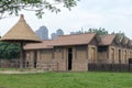 Giraffe`s house-African style