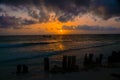 African sunrise, Zanzibar, Tanzania