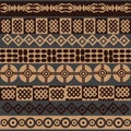 African symbols background