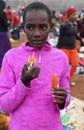 African teenage girl at Karatu Iraqw Market