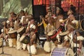 African traditional dancers Royalty Free Stock Photo