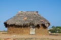 African traditional house Royalty Free Stock Photo