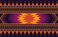 African tribal ethnic pattern seamless designs Royalty Free Stock Photo