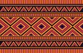 African tribal ethnic pattern seamless designs Royalty Free Stock Photo