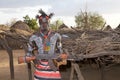 African tribal man