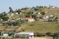 African typical rural houses. South Africa