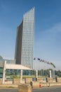 The African Union's headquarters building in Addis Ababa, Ethiop Royalty Free Stock Photo