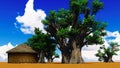 African village Royalty Free Stock Photo