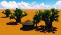 African village Royalty Free Stock Photo