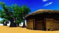 African village Royalty Free Stock Photo