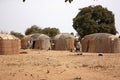 African village huts Royalty Free Stock Photo