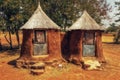 African Village Latrine Royalty Free Stock Photo