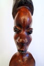 African Woman, Ebony Carving Royalty Free Stock Photo