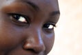 African Woman Eyes Royalty Free Stock Photo