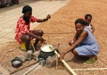 African women cooking Royalty Free Stock Photo