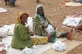 African women at the market