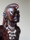 African wood carving Royalty Free Stock Photo