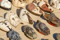 African wooden masks