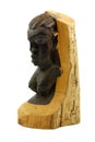 African wooden statue Royalty Free Stock Photo