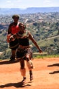 African Zulu dancer Royalty Free Stock Photo