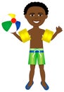 Afro Boy Swimsuit