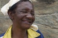 Afro Brazilian woman from Diamantina, smiles