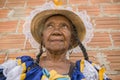 Afro Brazilian woman in the June Festival of Caruaru