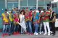 Afro Cuban Dance Ensemble Royalty Free Stock Photo