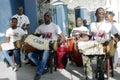 Afro-Cuban rumba assemble Royalty Free Stock Photo